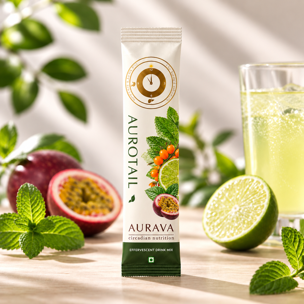 AUROTAIL Green Vitals | Spirulina & Sea Buckthorn